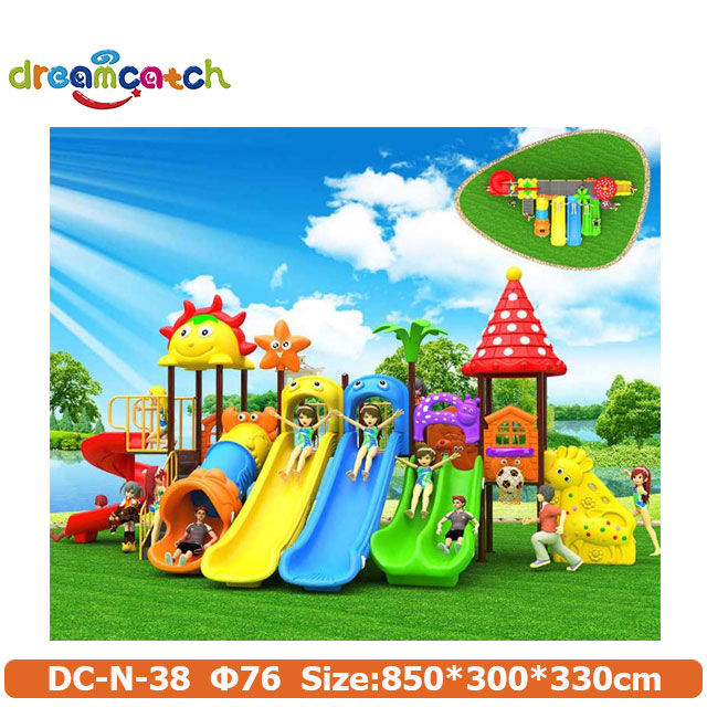 China 2022 Kids Outdoor Playground Toys Playground Equipment Slide